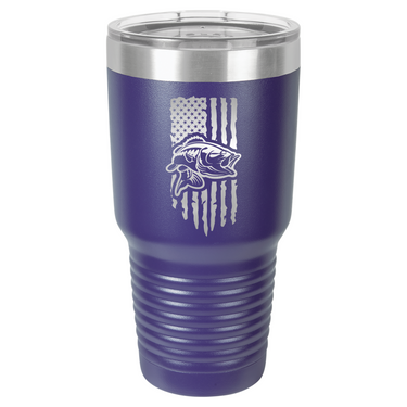 Flag & Fish 30oz Ringneck Tumbler